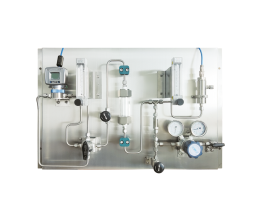 Trace oxygen, dew point analysis system