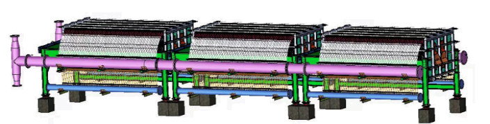 Low pressure alkaline water electrolyzer (square)